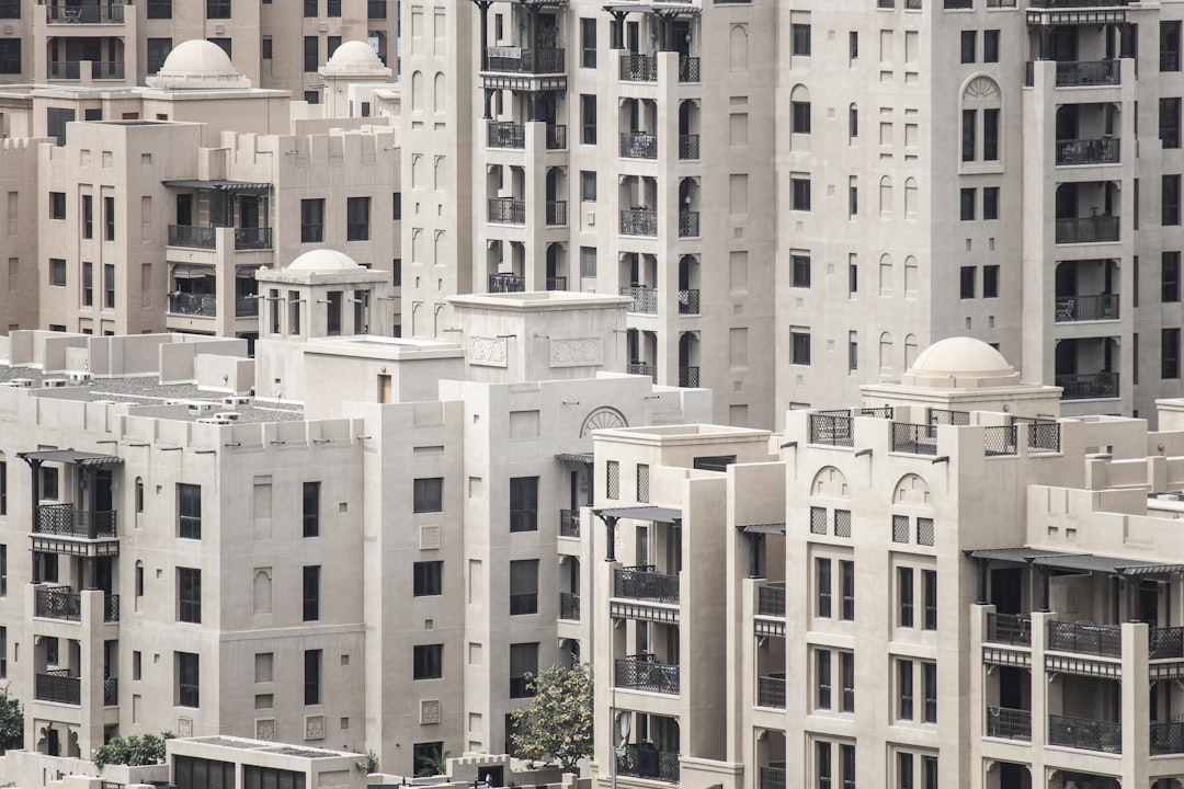 Landmark photo spot The Old Town - Dubai - United Arab Emirates Emirates Towers