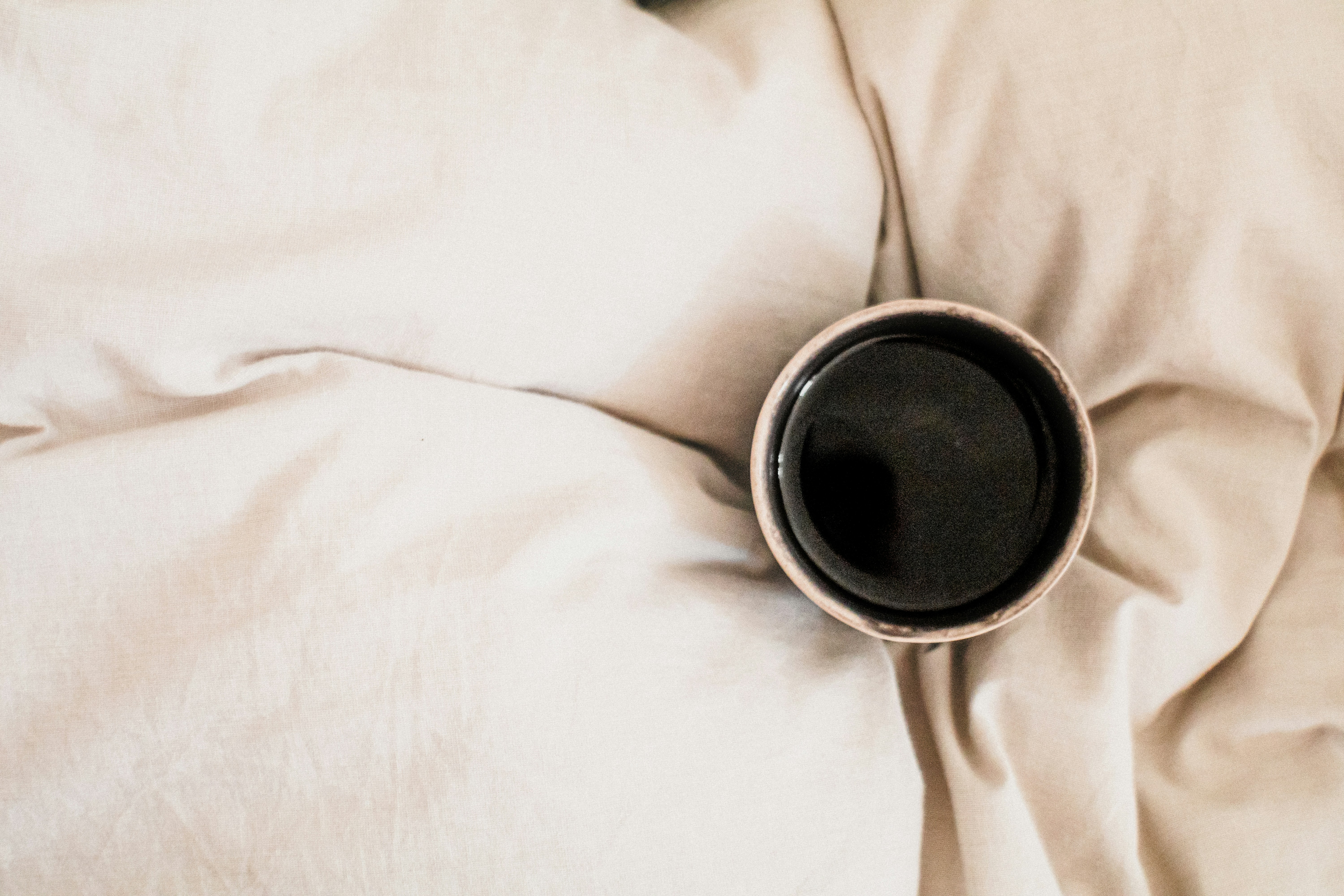 coffee in bed.