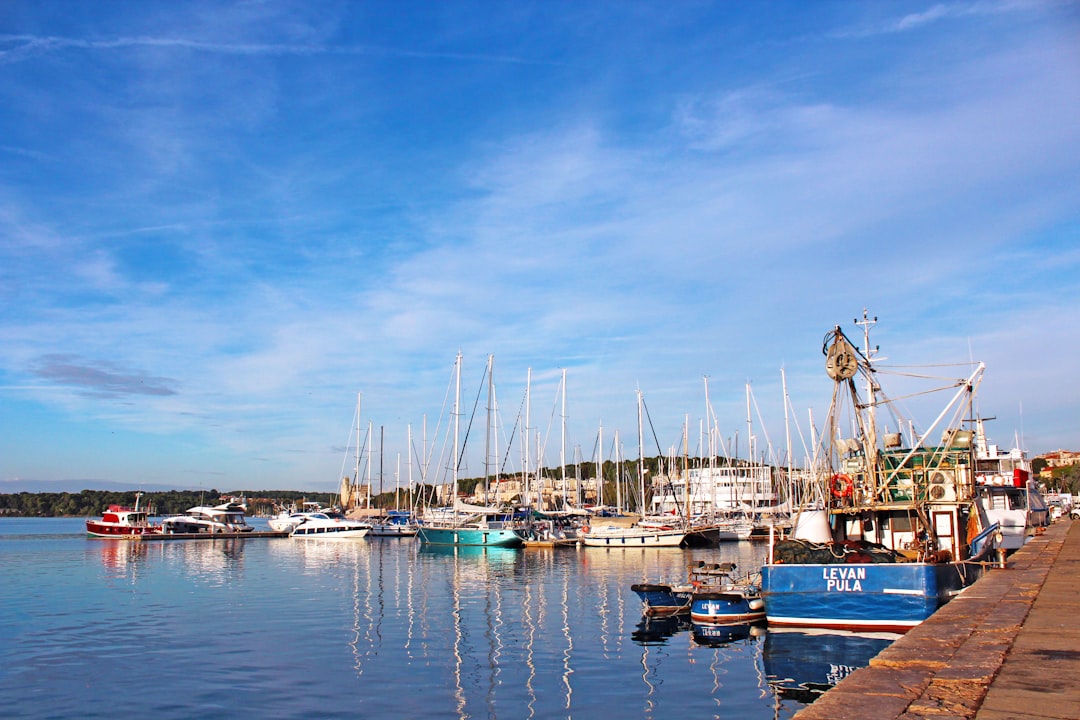 Dock photo spot Pula Croatia