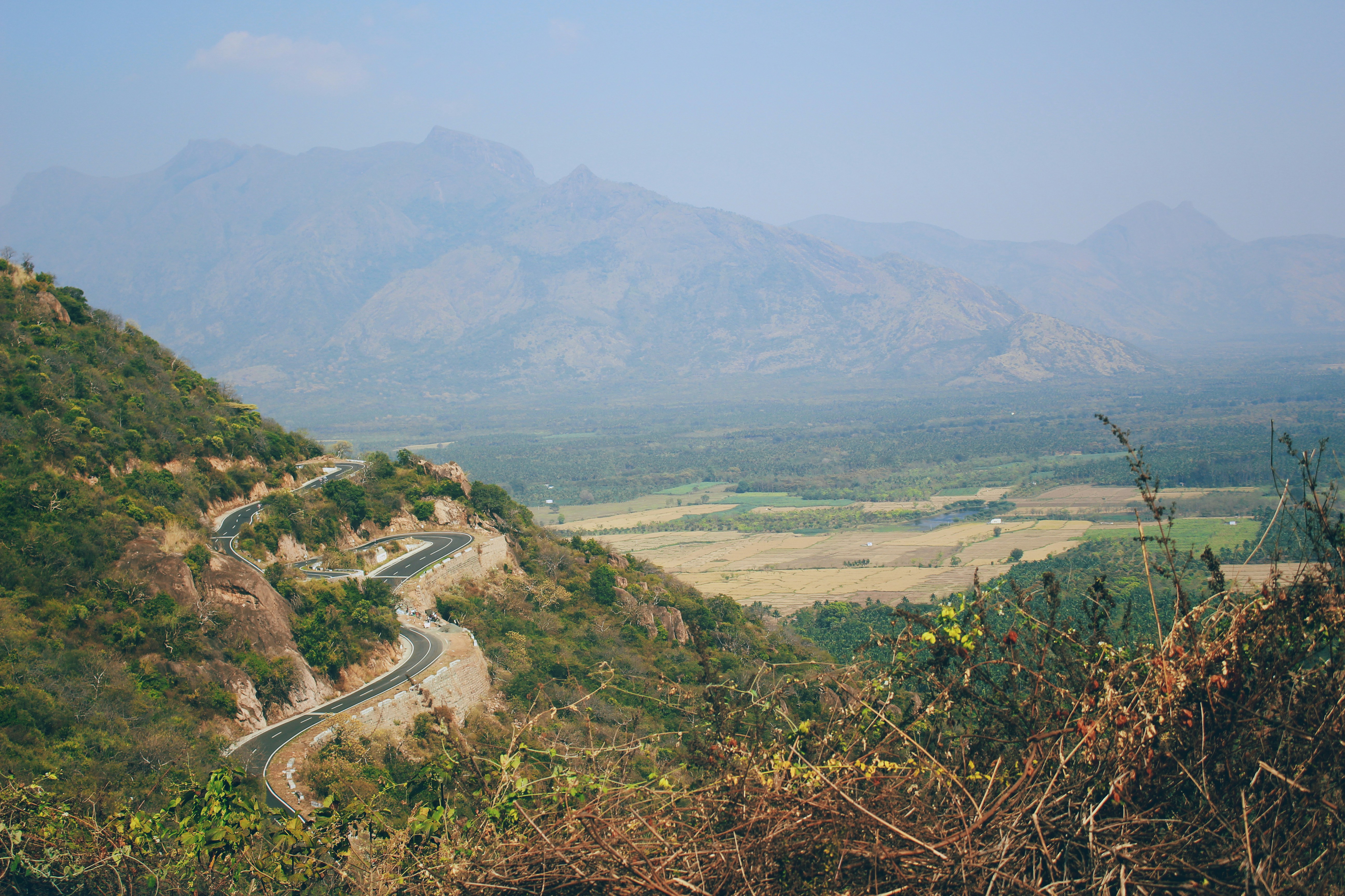 A click of a route from Munnar to Kovalam