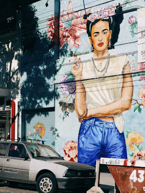 A colorful mural celebrating Buffalo’s cannabis heritage on a city wall.