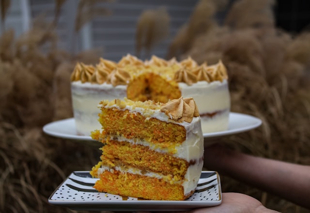 Luscious Four-layer Pumpkin Cake