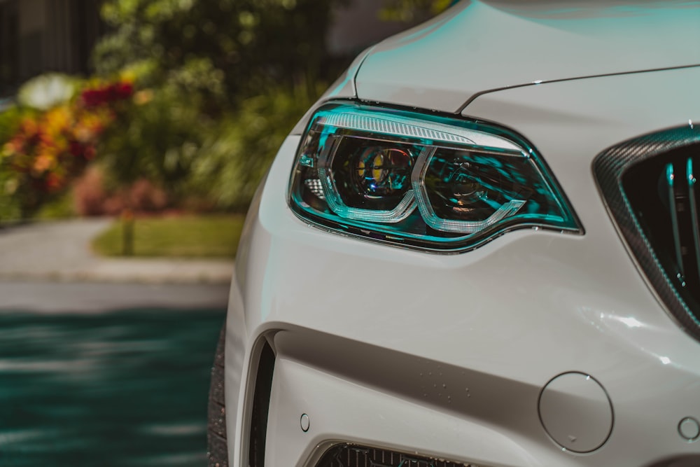 white car on road during daytime