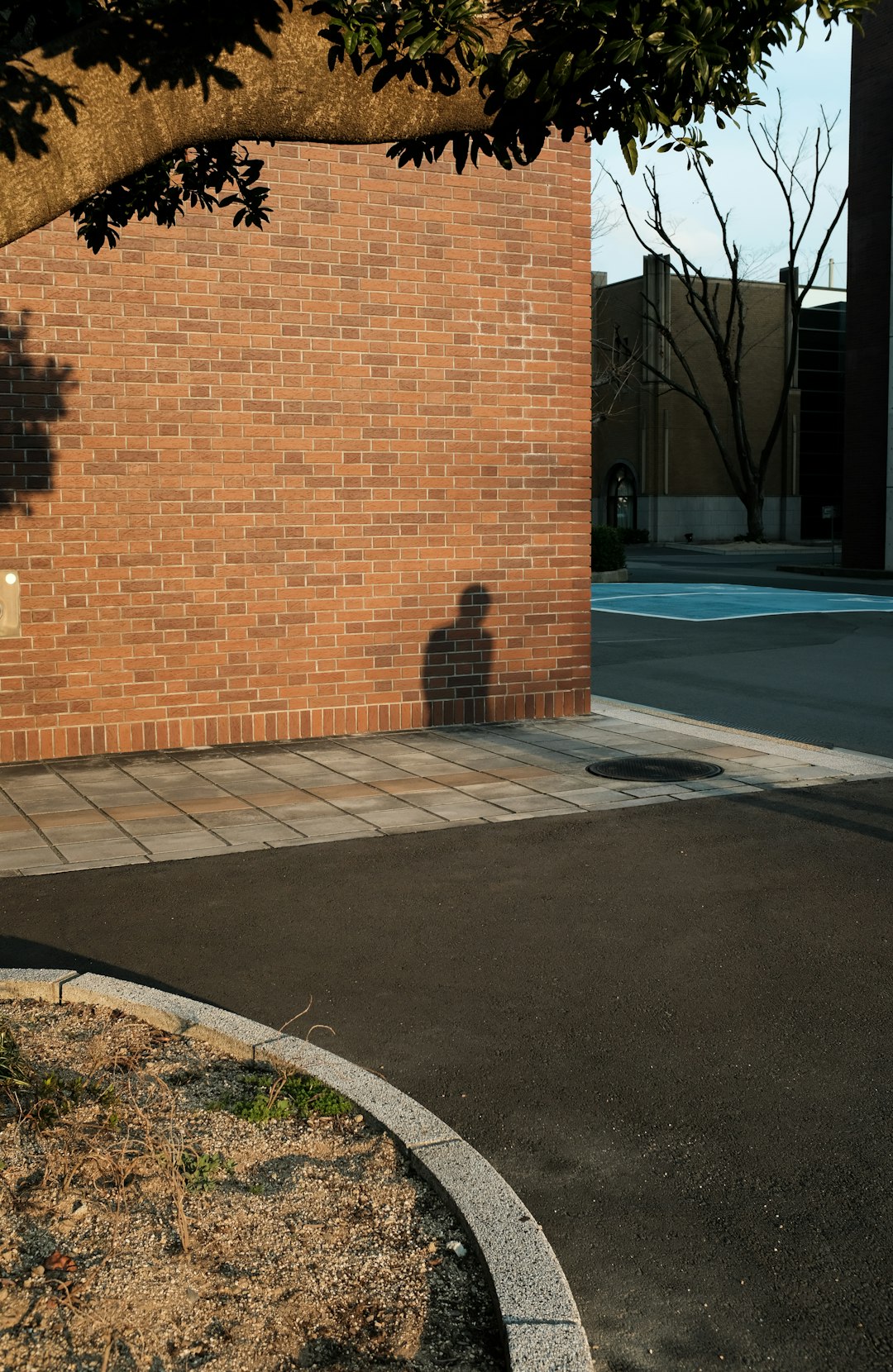 brown brick wall near green grass field during daytime