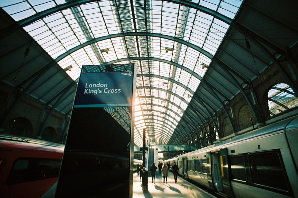 train station with no people