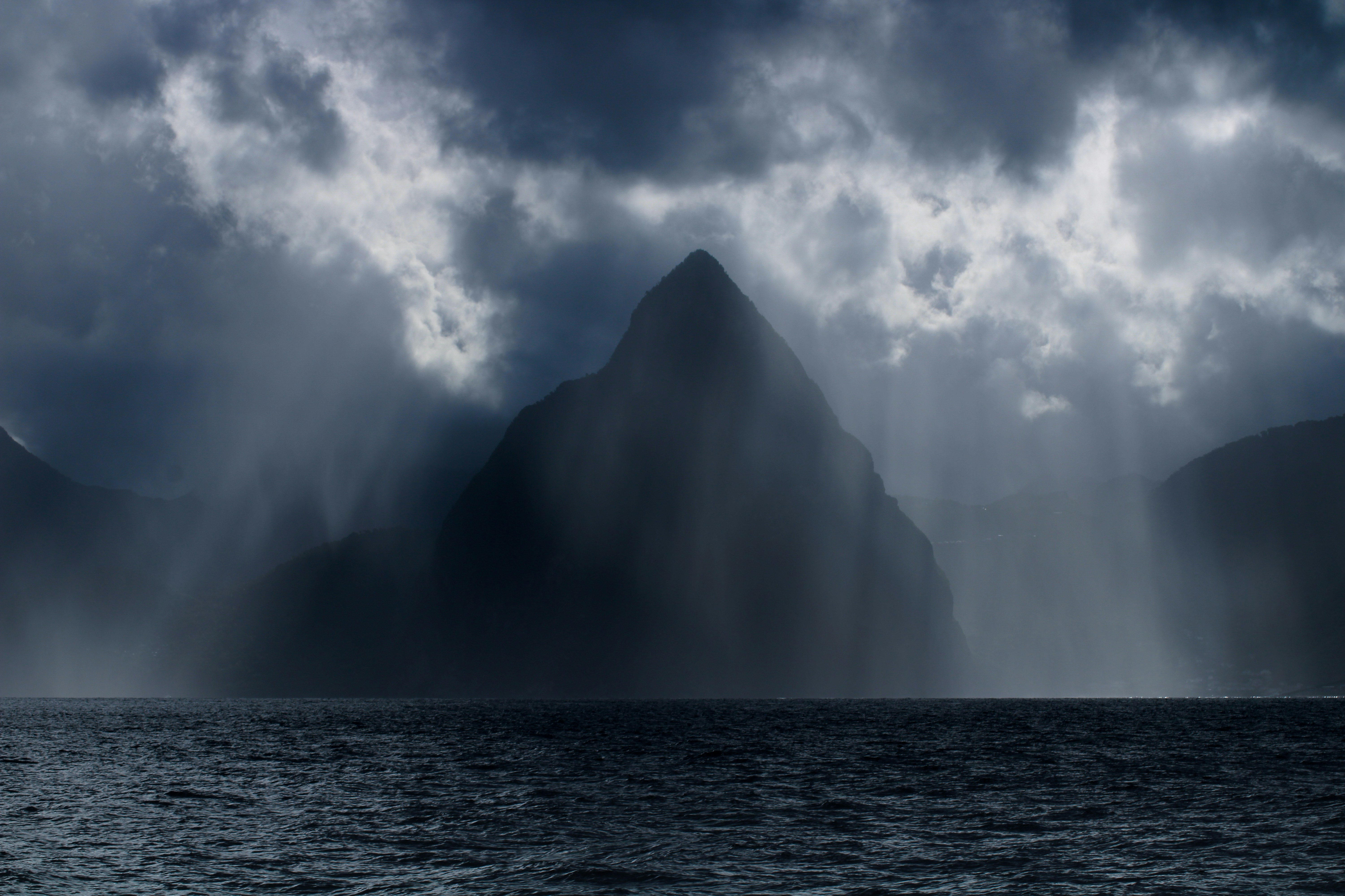 ocean under cloudy sky during daytime