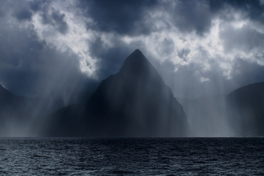 ocean under cloudy sky during daytime