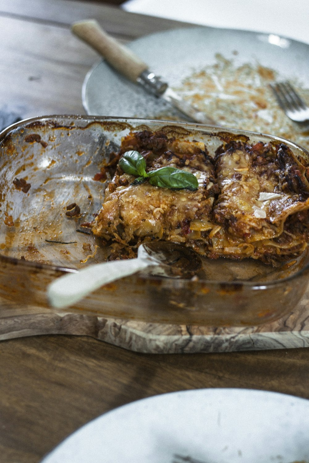 cooked food on stainless steel tray