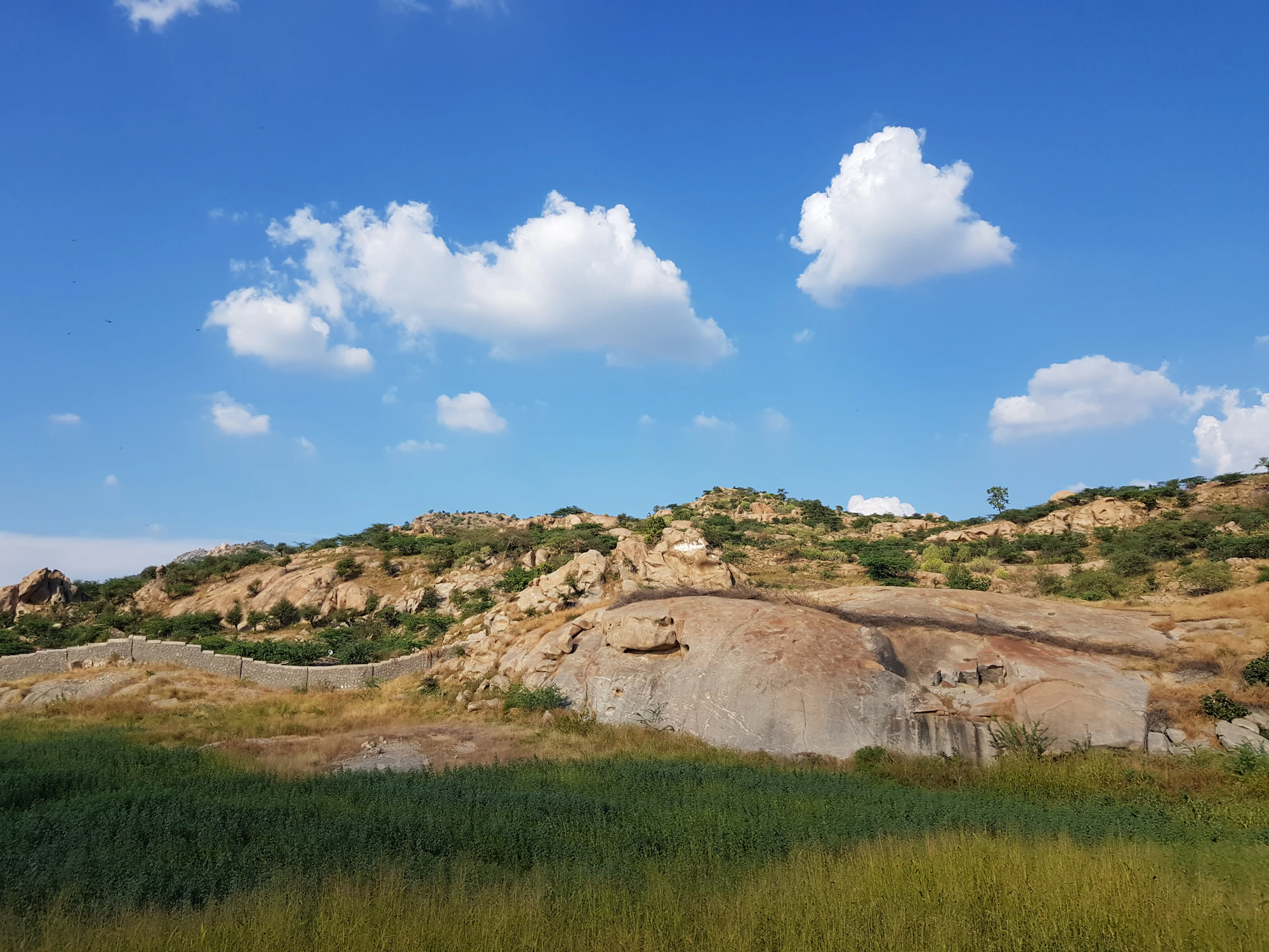 Aravalli foothills — rocky hills near Abu Road, Rajasthan