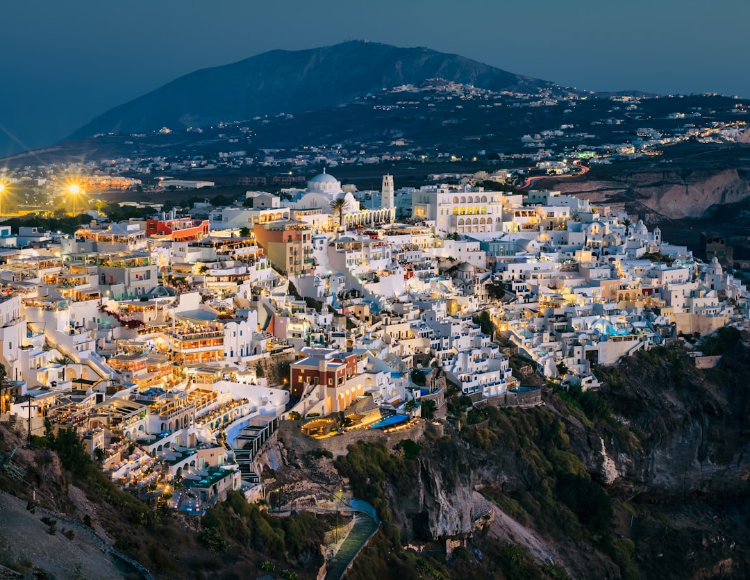 Town photo spot Fira Oía Greece