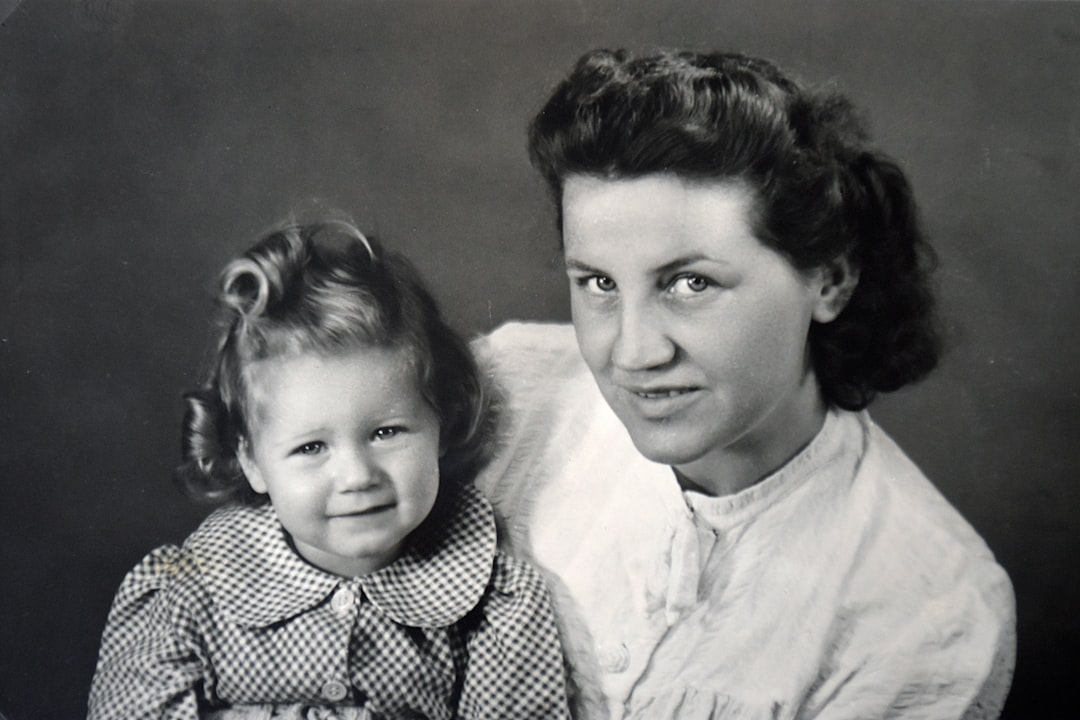 Portrait of a mother and child