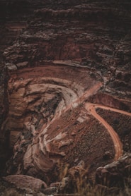 brown rock formation during daytime