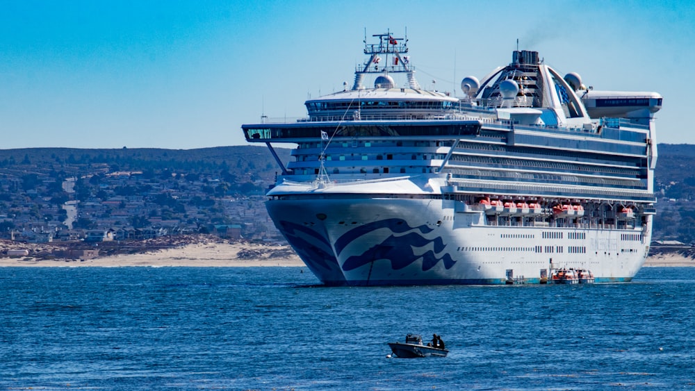 white cruise ship on sea during daytime