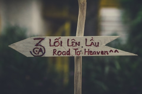 vietnam sign board: vietnam travel itinerary
