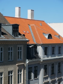 brown and white concrete house