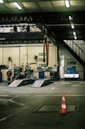 cars parked in parking lot