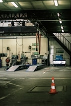 cars parked in parking lot