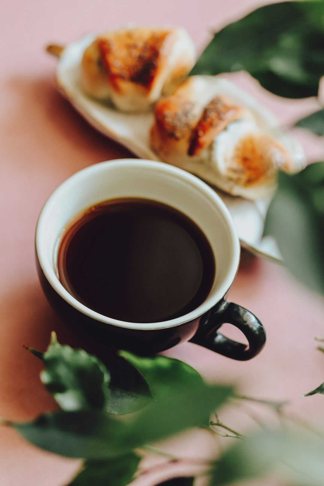 white ceramic mug with coffee