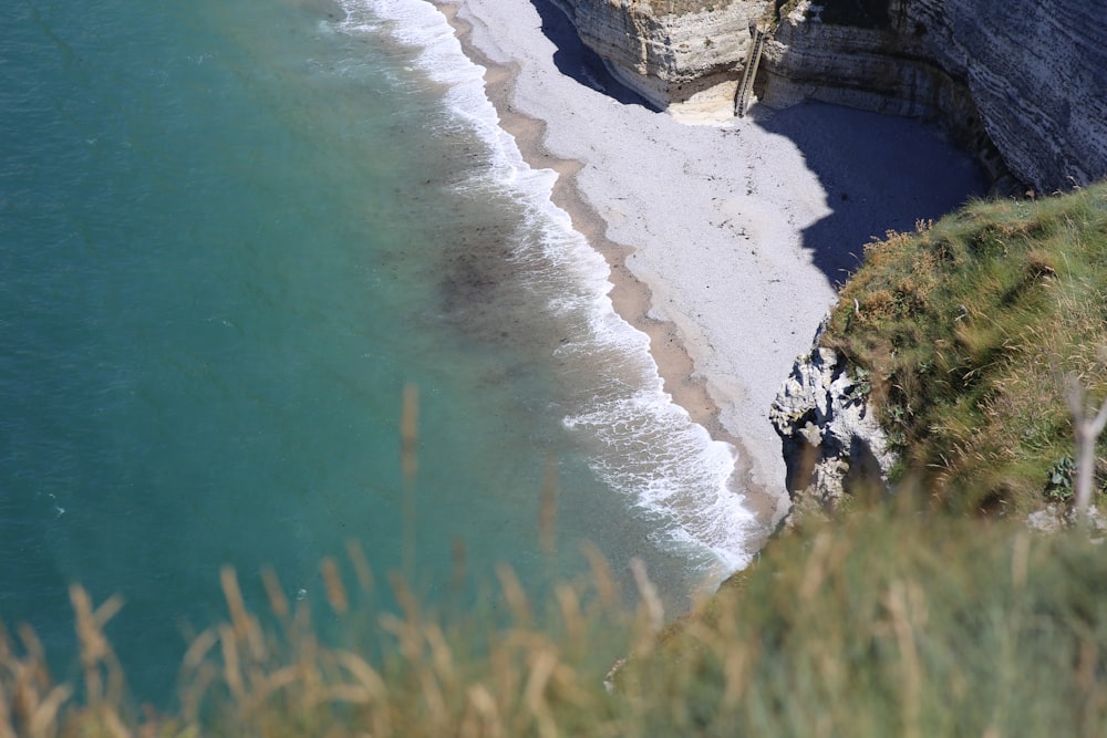 aerial view of beach during daytime