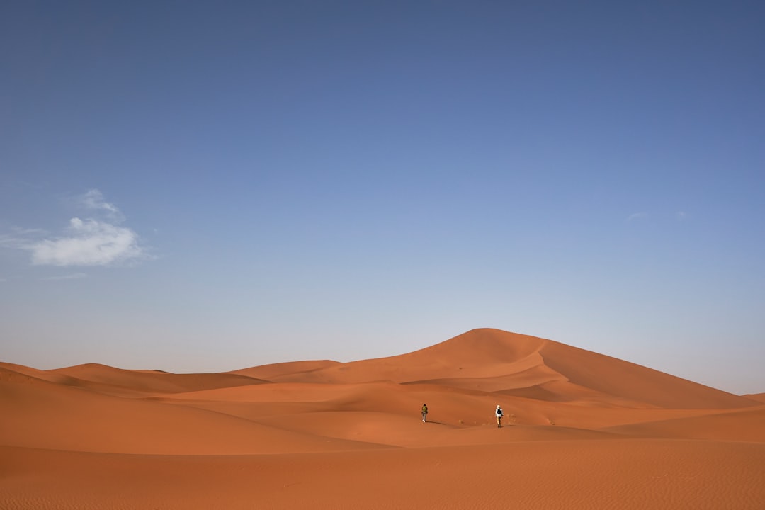 brown sand under blue sky during daytime