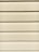 Horizontal beige siding panels with a textured surface. The panels are evenly spaced and aligned, providing a uniform appearance.