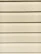 A neat row of newly installed siding panels on a Staten Island home.