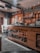 A cozy coffee shop interior with wooden decor.