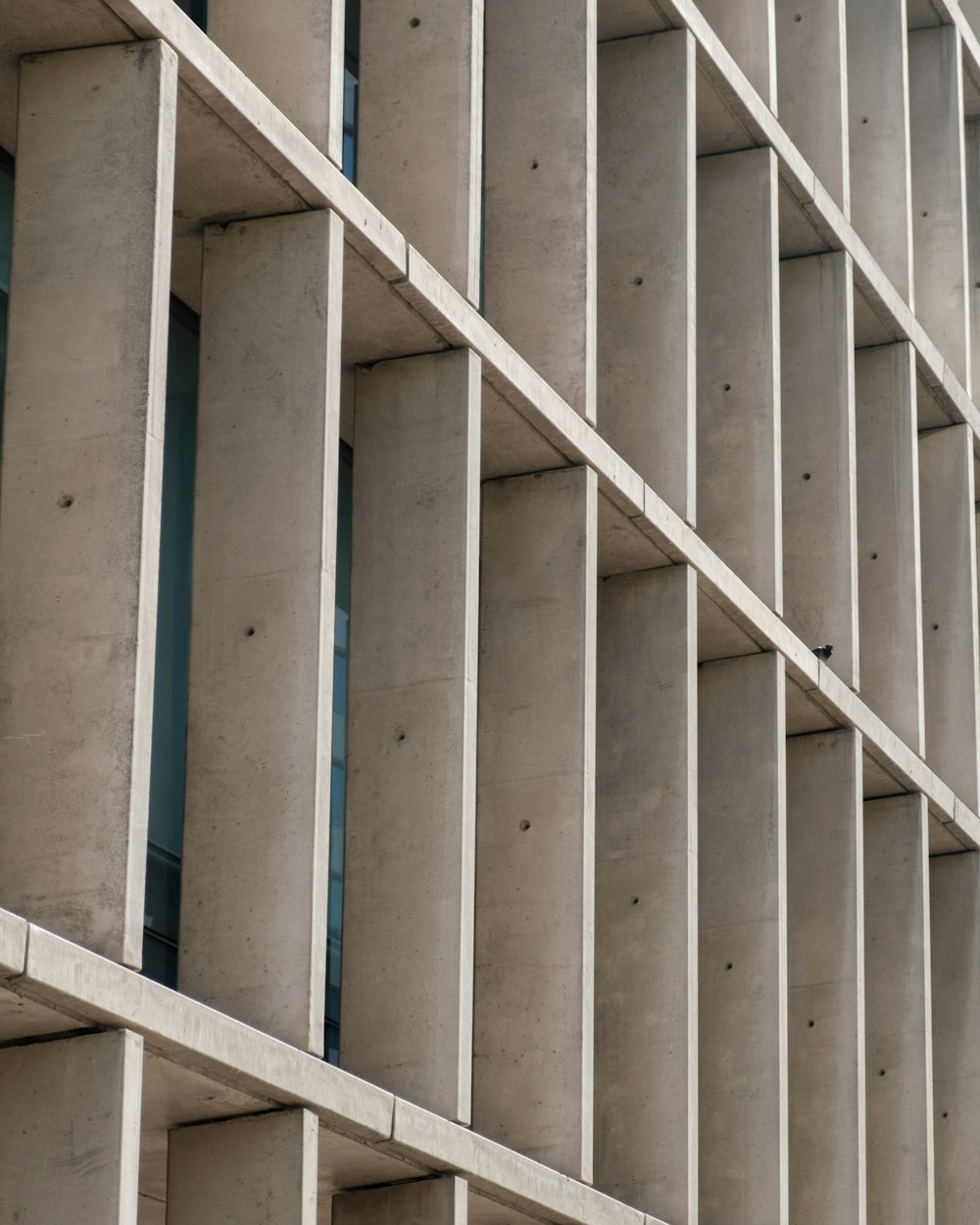 white and blue concrete staircase