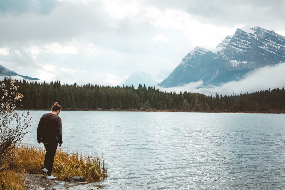 Glacial lake photo spot Banff Three Isle Lake Trail