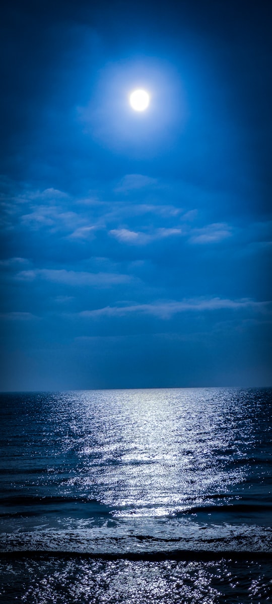 body of water under cloudy sky during daytime in Pondicherry India