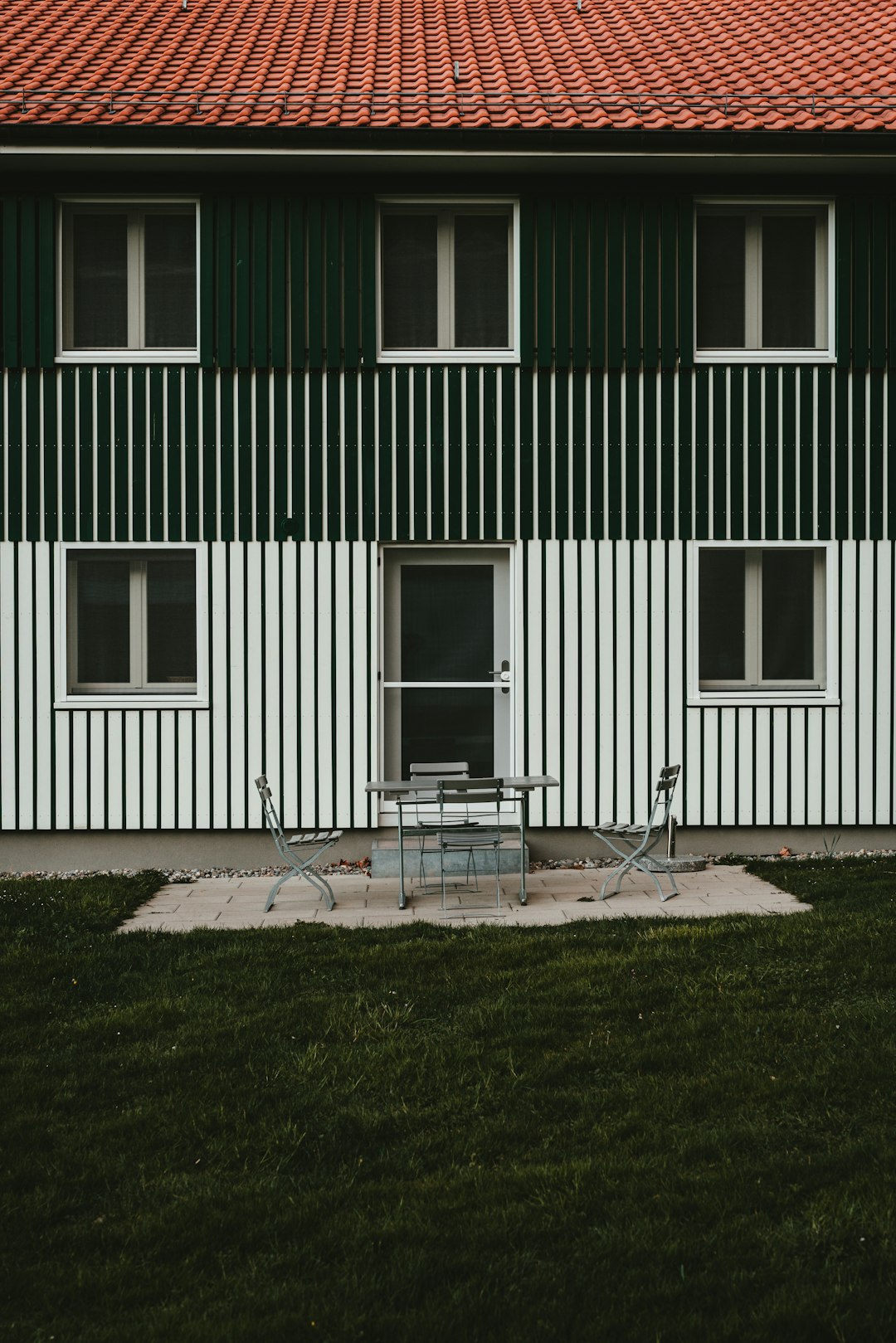 white wooden framed glass window