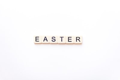 black and white number 10 easter zoom background