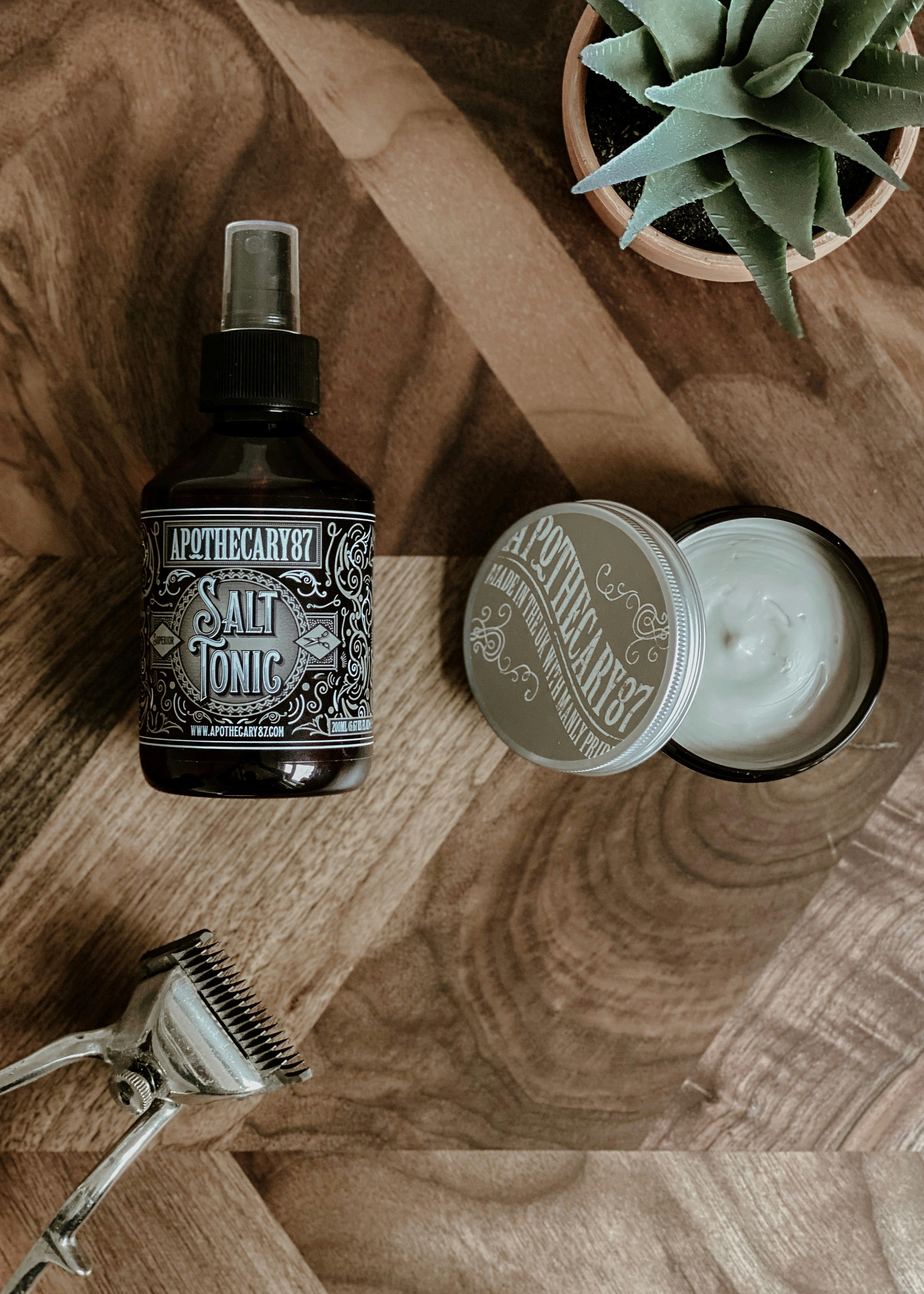 black and white labeled bottle