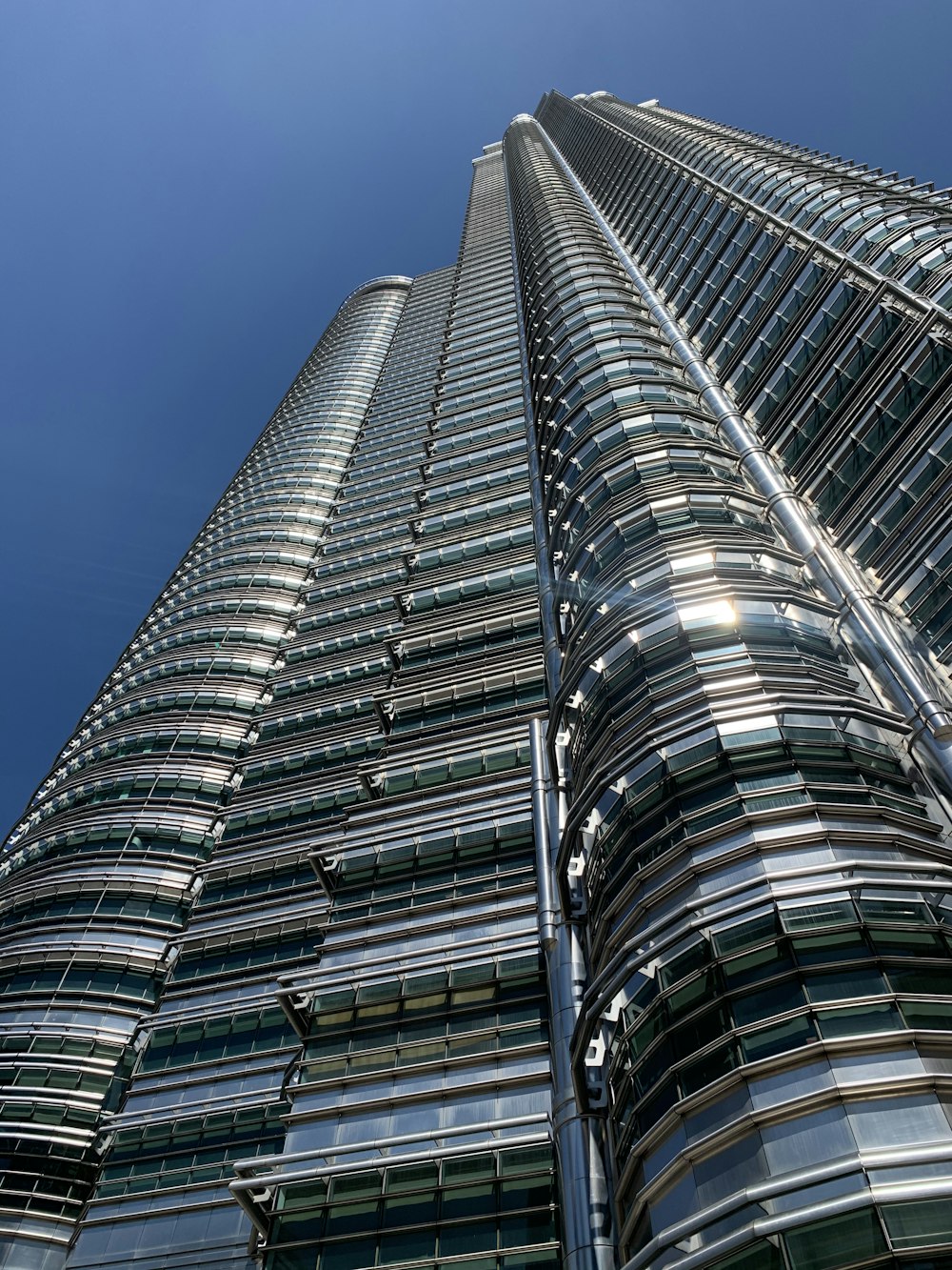 low angle photography of high rise building