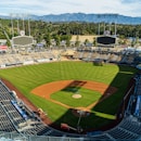 all-star, aerial view of football field during daytime