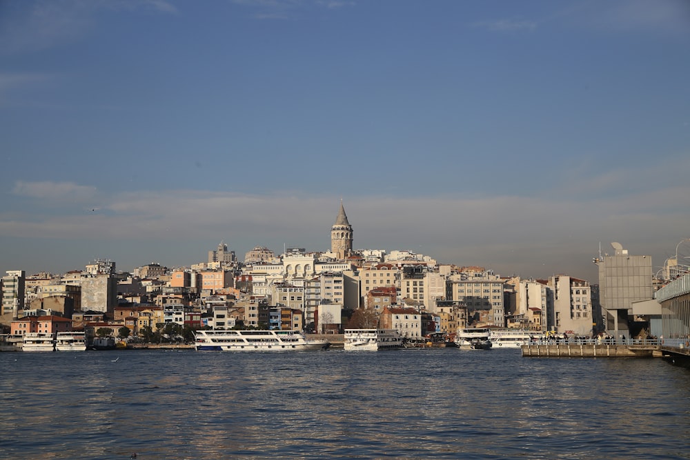 city skyline across body of water during daytime