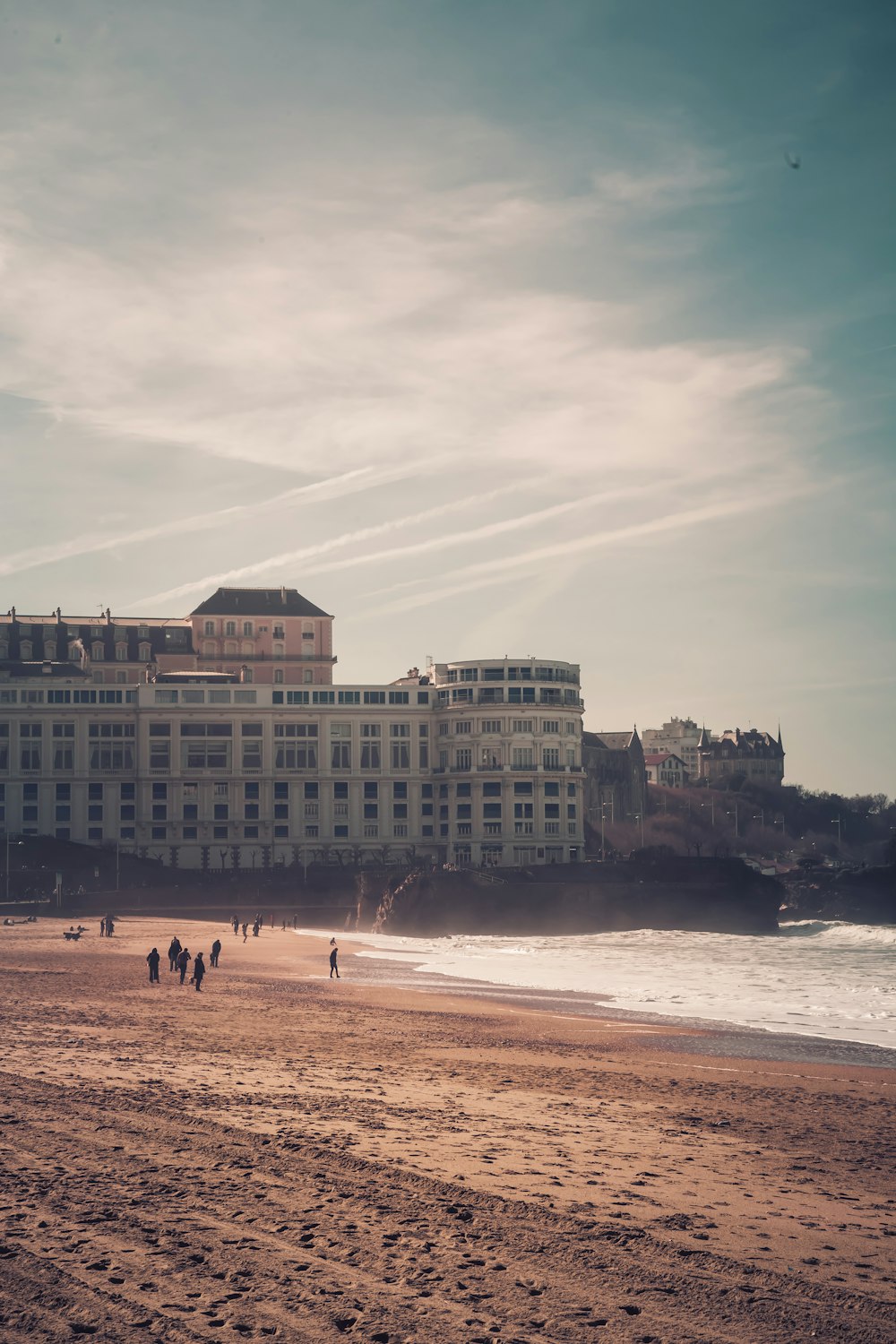 people on beach during daytime