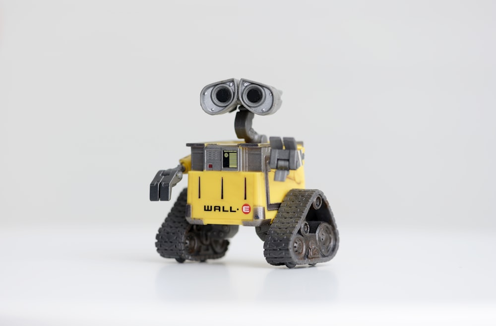 yellow and black robot toy