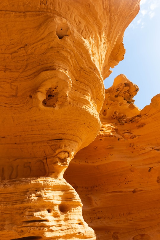 brown rock formation during daytime in Majorca Spain