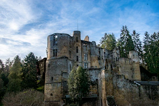 grey concrete castle under blue sky