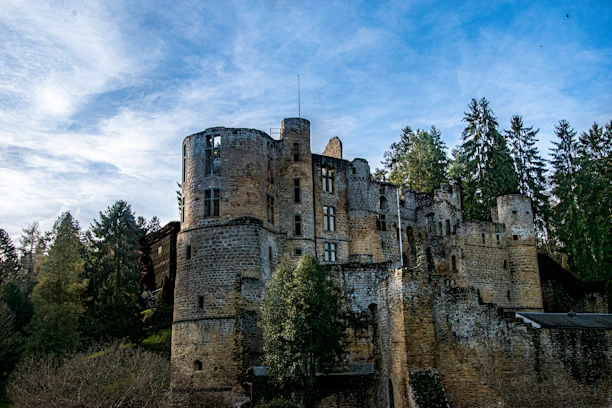 grey concrete castle under blue sky