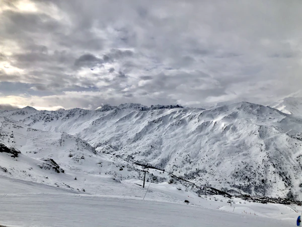 Skier on the slopes
