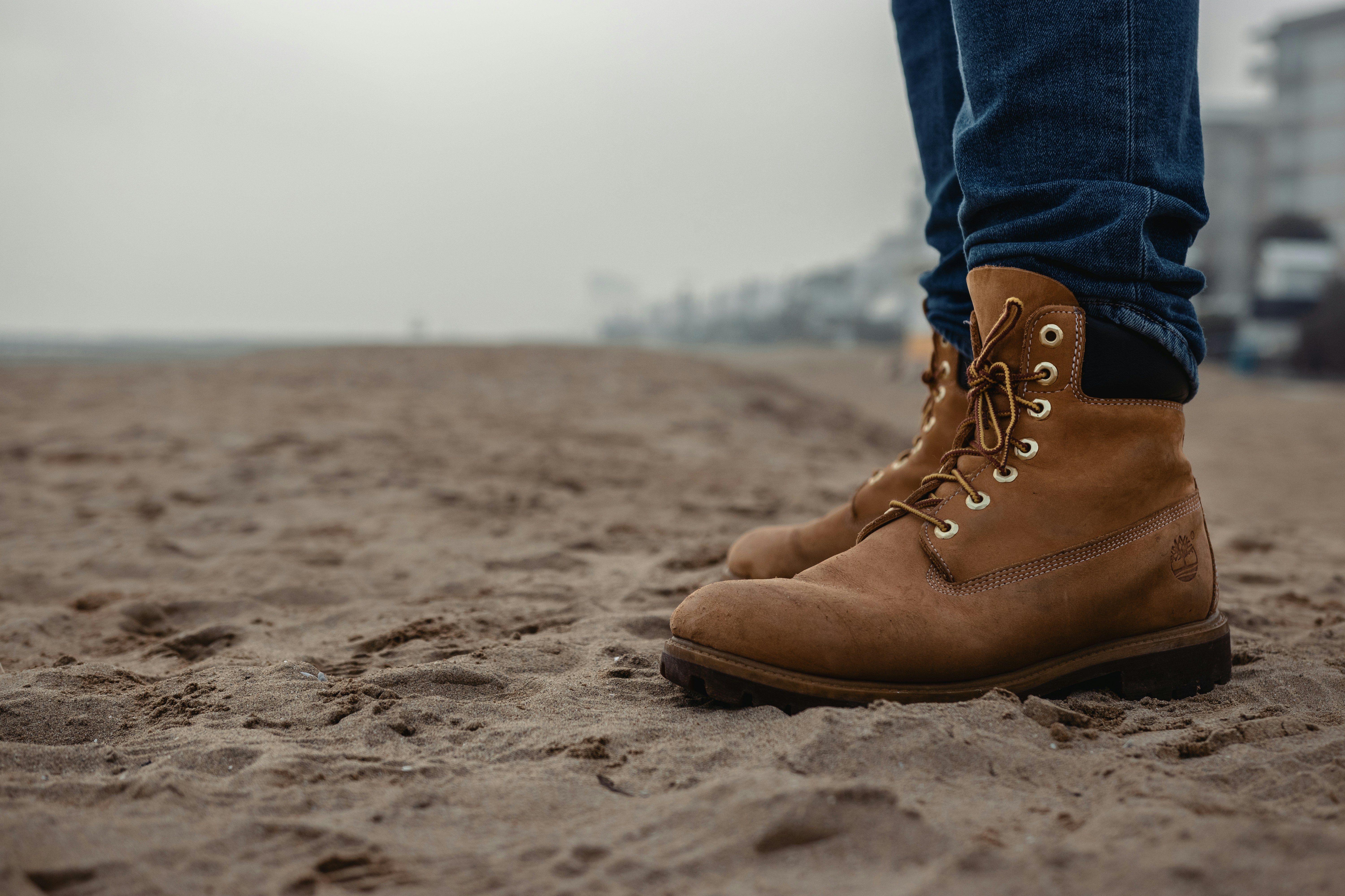 blue jean timberland boots