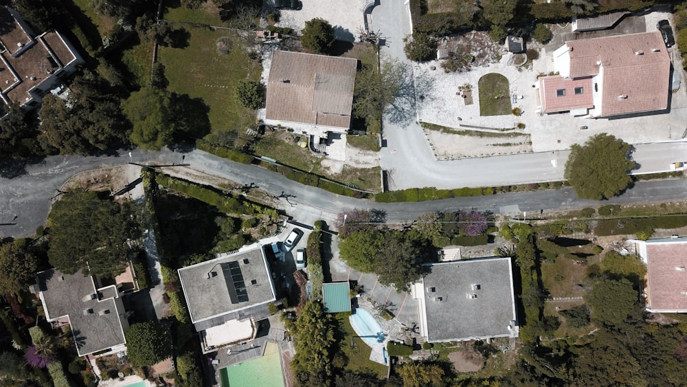 aerial view of city buildings during daytime