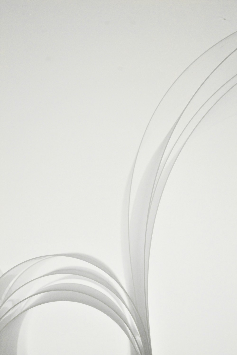 white and gray spiral light