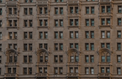 An exterior façade restoration showcasing beautiful brickwork and clean lines.