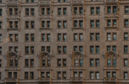 Elegant residential building facade showcasing quality and style.