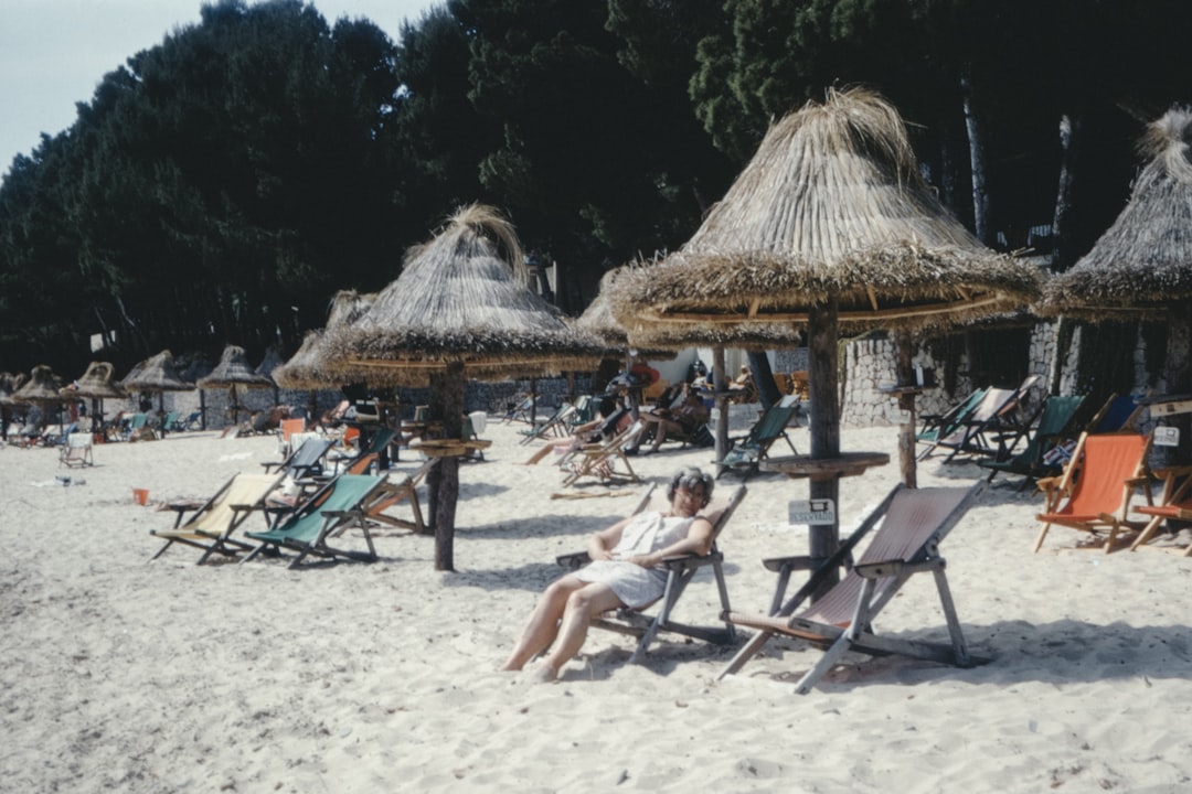 people sitting on beach chairs during daytime
