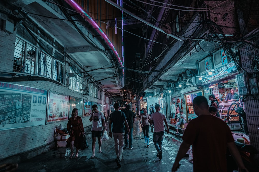 people walking on street during daytime