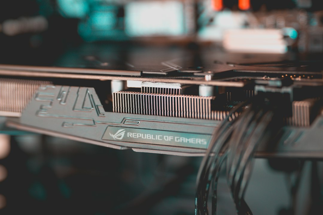 graphics card closeup